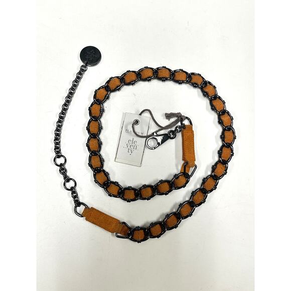 Eleventy Milano Platinum Special Collection Suede Chain main image 7